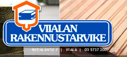 Viialan Rakennustarvike Oy logo